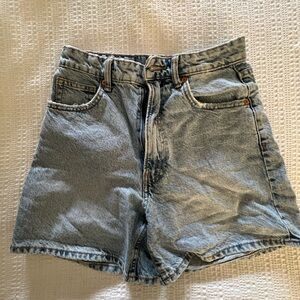 Zara Mom Jean Shorts